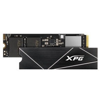 Adata XPG GAMMIX S70 Blade (AGAMMIXS70B-1T-CS) 1TB NVME SSD, M.2 Interface, PCIe Gen4, 2280, Read 7400MB/s, Write 5500MB/s, Heatsink, 5 Year Warranty