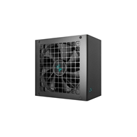 DeepCool PN750D 750W PSU, ATX 3.1, 120mm Silent High Performance Fan, 80 PLUS Gold, Non Modular, UK Plug, Flat Black Cables, Japanese Bulk Capacitors