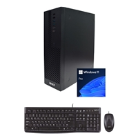 LOGIX 14th Gen Intel Core i3 Quad Core Small Form Factor SFF Business / Education PC with 8GB RAM, 250GB SSD, Windows 11 Pro, Keyboard, Mouse & 3 Year Warranty