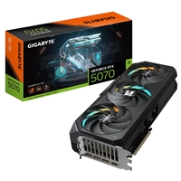 Gigabyte NVIDIA GeForce RTX 5070 Ti GAMING OC 16G Graphics Card, 16GB GDDR7, 8960 CUDA Cores, 2588 MHz Core Clock, Triple Fan, RGB, 3x DisplayPorts / 1x HDMI Port