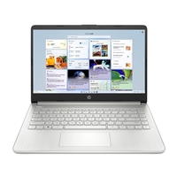 HP 14s-dq5013na Laptop, 14 Inch Full HD 1080p Screen, Intel Core i3-1215U 12th Gen, 4GB RAM, 128GB SSD, Windows 11 Home S