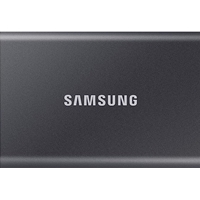 Samsung T7 (MU-PC1T0T/WW) 1TB USB 3.2 Grey Portable External SSD