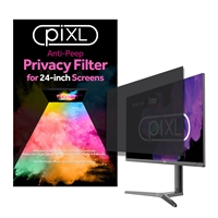 piXL 24-Inch Monitor Anti-Peep Privacy Screen Filter, Anti-Glare, Anti-Static, Blackout
