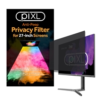 piXL 27 Inch Monitor Anti-Peep Privacy Screen Filter, Anti-Glare, Anti-Static, Blackout