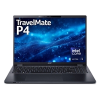 Acer TravelMate P4 TMP416-53-TCO-50Y0 Laptop, 16 Inch IPS Screen, Intel Core Ultra 5 125U Processor, 16GB DDR5 RAM, 512GB SSD, Windows 11 Pro