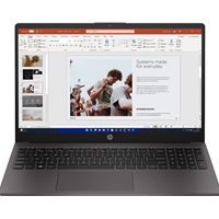 HP 250 G10 AK9U8AT#ABU Laptop, 15.6 Inch Full HD 1080p Screen, AMD Ryzen 5 7530U, 8GB RAM, 256GB SSD, Windows 11 Home