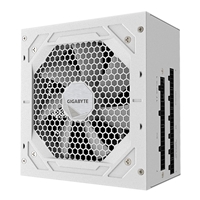 GIGABYTE GP-UD850GM 850W V2 ICE, 80 Plus Gold Certified Fully Modular Power Supply, PCIe Gen 5.1, 80 PLUS Gold, Fully Modular Design, 120mm Fan, ATX 3.1 compatible, UK Plug