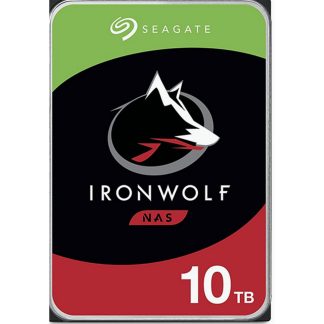 Seagate Ironwolf ST10000VN000 10TB 3.5" 256MB Cache SATA 6Gb/s Internal Hard Drive