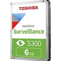 Toshiba S300 HDWT860UZSVA 6TB SATA III 3.5" 5400RPM Surveillance Internal Hard Drive