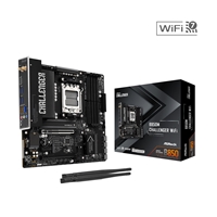 ASRock B850M Challenger WiFi AMD AM5 Socket Motherboard, Micro-ATX, 4x DDR5 Slots, 2x M.2 Socket, Fitted I/O Shield, 2.5GbE LAN, Wi-Fi 7, 1x HDMI Port