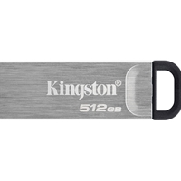 Kingston DataTraveler DTKN/512GB Kyson USB flash drive, 512 GB, USB 3.2 Gen 1 , Capless, Metal
