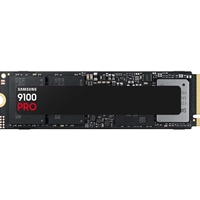 Samsung 9100 Pro(MZ-VAP4T0BW) 4TB SSD, PCIe 5.0 x4, NVMe 2.0 Interface, Up to 14,700 MB/s Read, Up to 13,300 MB/s Write, 5-year Limited Warranty or 600TBW Limited Warranty