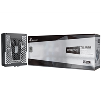 Seasonic PRIME TX 1300W 80 PLUS Titanium Fully-Modular ATX 3.1 PSU with 135mm FDB Fan, Individual Braided Cables & 12 Year Warranty, Black